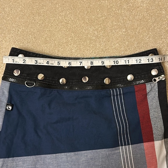 Zand Amsterdam adjustable reversible wrap skirt snap closure 28” smallest - Picture 3 of 12